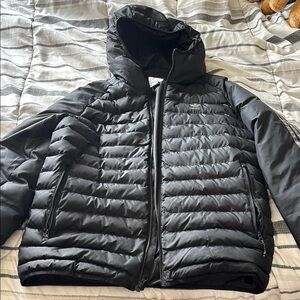 Men's Black Puffer Jacket